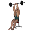 Triceps Extension - Seated EZ Bar Close Narrow